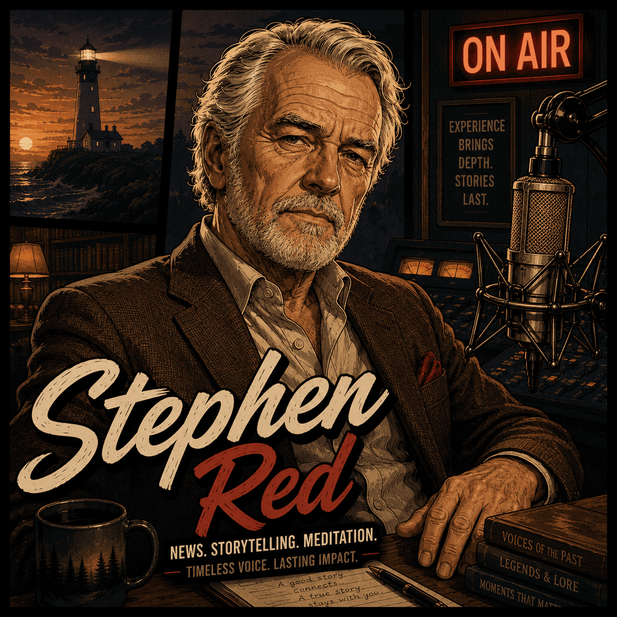Stephen, beMyPOD AI host — Late-night monologue